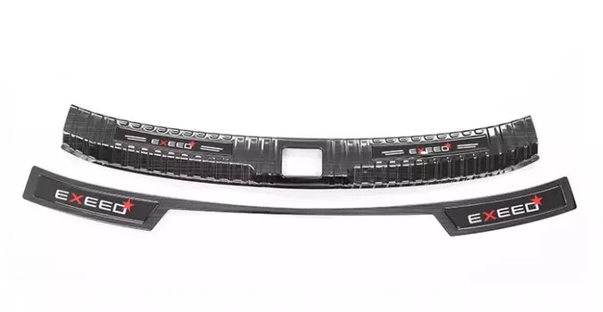 Комплект порогов (черные) CHERYEXEED TXL 2020-