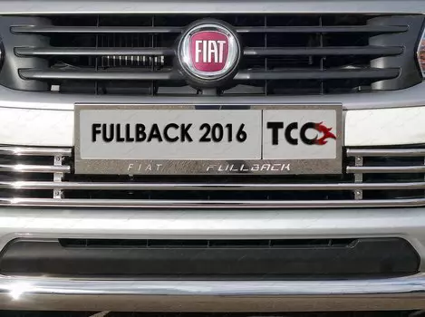 Комплект рамок номерного знака TCC RN1FIAT для Fiat Fullback 2016 -