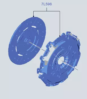 Комплект сцепления для Ford Ecosport
