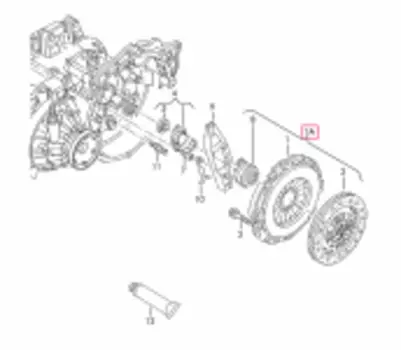 Комплект сцепления SACHS 3000950956