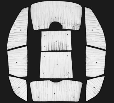 Комплект солнцезащитных шторок