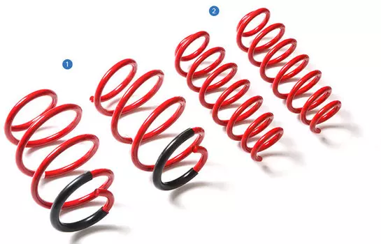 Комплект спортивных понижающих пружин Tuix для Hyundai Elantra 2019 -