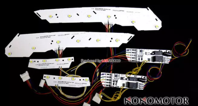 Комплект светодиодного освещения для ДХО для Hyundai Sonata 2017 -