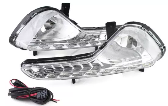 Комплект светодиодных дневных ходовых огней (LED ДХО) для Kia Sportage III 2010 - 2015