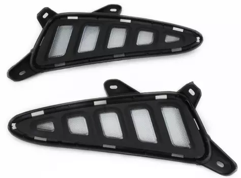 Комплект светодиодных дневных ходовых огней (LED ДХО) для Toyota C-HR 2018 -