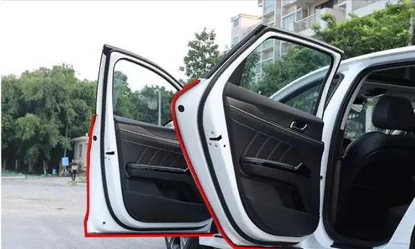 Комплект уплотнительных звукоизоляционных пылезащитных лент для KIA K5 2020-