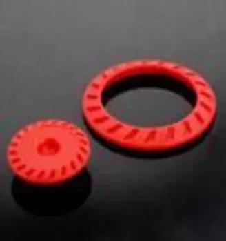 Комплект заглушек заднего привода (пластик, красный) Savage SAVAGE-0278-04 для BMW R1200GS 2008-2012