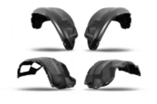 Комплект защит колесных арок с шумоизоляцией для Highlander 2014 -