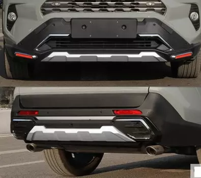 Комплект защиты бамперов Toyota RAV4 2019-