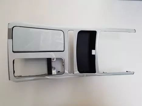 Консоль (центральная) с крышкой для подстаканников (алюминий) Mobis для KIA Stinger 2018 -