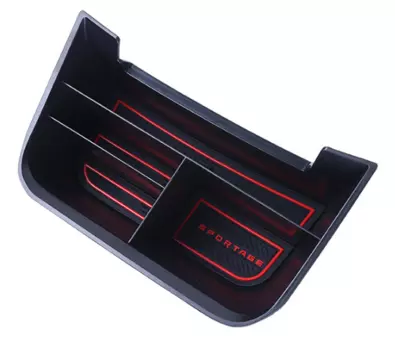 Контейнер для мелочей с ковриками в консоль для Kia Sportage III 2010-2015