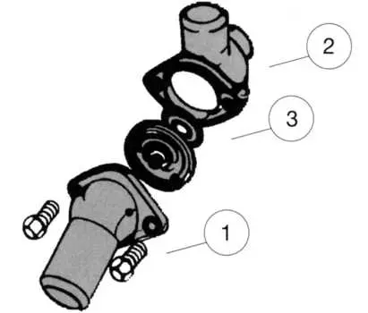 Корпус термостата FORD для Ford Explorer (2010 - 2015)