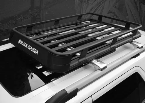 Корзина багажная на крышу Black Mamba для Toyota RAV4 (Тойота РАВ4) 2019 -