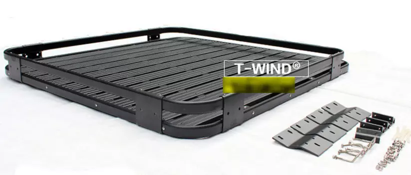 Корзина багажная на крышу T-Wind для Foton Tunland 2016 - 2019