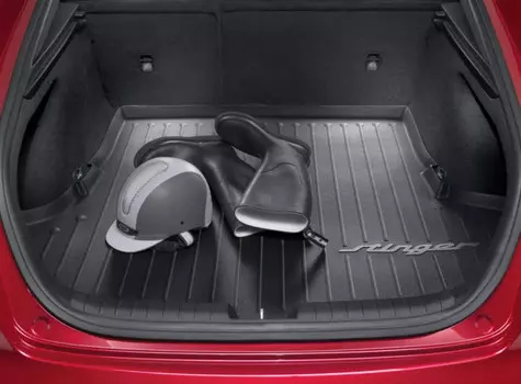 Коврик багажника Hyundai/KIA резина черный J5122ADE00 KIA Stinger (1G) 2017-