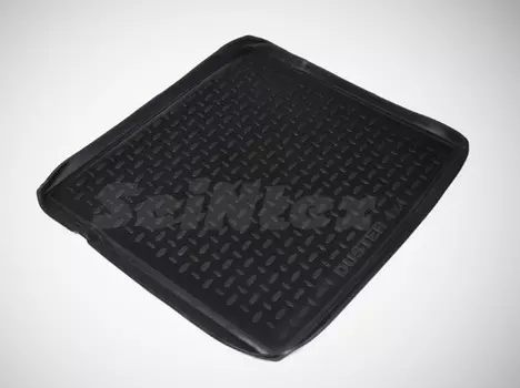 Коврик багажника (полиуретан), черный (4*4) Seintex 83745 Renault Duster 2011 - 2014