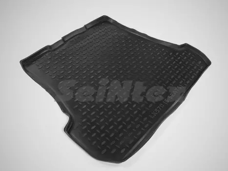 Коврик багажника (полиуретан), черный (5 мест) Seintex 86768 Lexus LX570 2007-