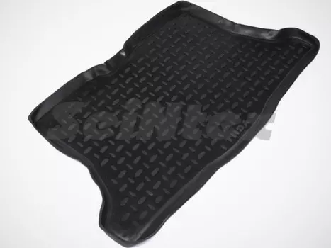 Коврик багажника (полиуретан), черный (HB) Seintex 1504 Nissan Tiida 2008 - 2014