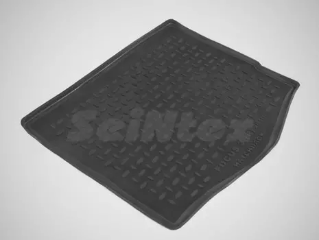 Коврик багажника (полиуретан), черный (HB) Seintex 87640 Ford Focus III 2015-