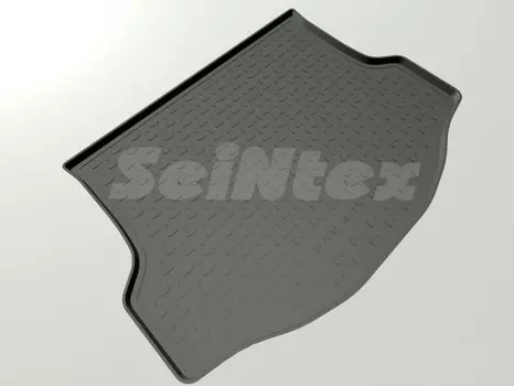 Коврик багажника (полиуретан), черный (с докаткой) Seintex 86372 Toyota RAV 4 2013 - 2019