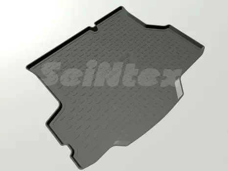 Коврик багажника (полиуретан), черный (SD) Seintex 86663 Ford Fiesta 2016-
