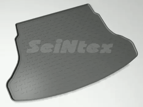 Коврик багажника (полиуретан), черный (SD) Seintex 88893 KIA Rio IV 2017-