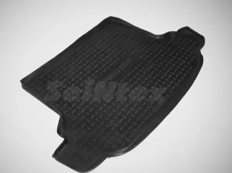 Коврик багажника (полиуретан), черный Seintex 1266 Subaru Forester 2008 - 2012