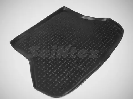 Коврик багажника (полиуретан), черный Seintex 1502 KIA Cerato 2009 - 2013