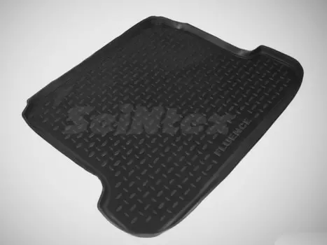 Коврик багажника (полиуретан), черный Seintex 83934 Renault Fluence 2010 - 2015