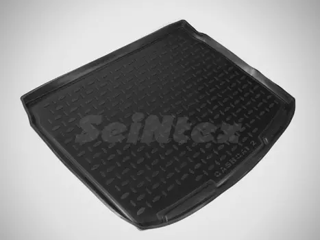 Коврик багажника (полиуретан), черный Seintex 85656 Nissan Qashqai II 2014 - 2018