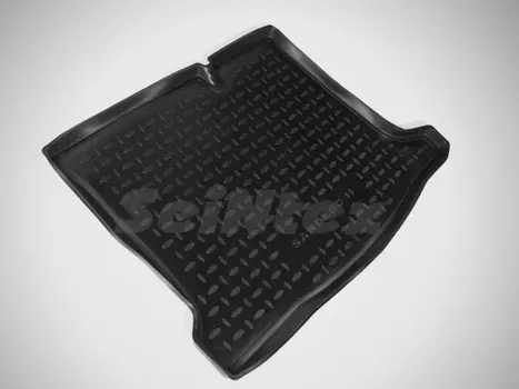 Коврик багажника (полиуретан), черный Seintex 85946 Renault Sandero 2014 - 2018