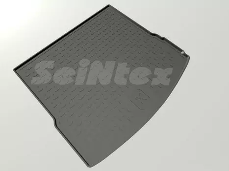 Коврик багажника (полиуретан), черный Seintex 87221 Porsche Macan 2013 - 2018