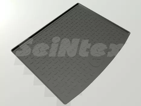 Коврик багажника (полиуретан), черный Seintex 88248 Infiniti QX30 2016-