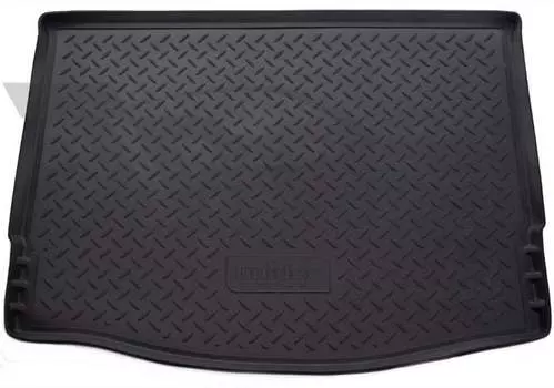 Коврик багажника (полиуретан), чёрный (HB) Norplast NPL-P-22-181 для Ford Focus III 2011 - 2015