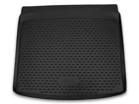 Коврик в багажник, 1 штука (полиуретан, черный, 2WD, для комплектаций без фальш-пола) Element ELEMENT4142B13 Renault Kaptur (1G) 2016-