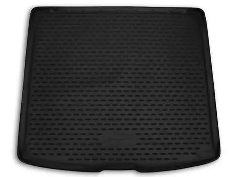Коврик в багажник, 1 штука (полиуретан, черный, 4WD, для комплектаций с фальш-полом) Element ELEMENT4141B13 Renault Kaptur (1G) 2016-