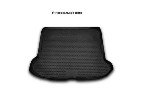 Коврик в багажник, 1 штука (полиуретан, черный) Element ELEMENT4519B13 Skoda Kodiaq 2016-