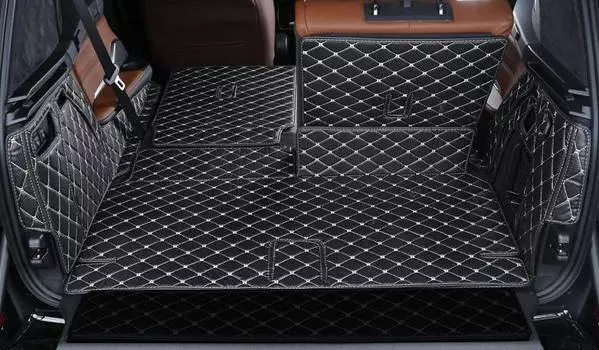 Коврик в багажник (экокожа, черный) Kust KST00202 для BMW X7 2018-