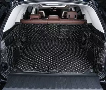 Коврик в багажник (экокожа, черный) Kust KUST00149 для BMW X5 2018-