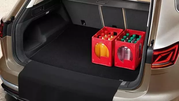 Коврик в багажник (двухсторонний) VAG 760061210 для Volkswagen Touareg 2018 -