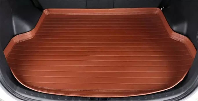 Коврик в багажник (коричневый) Shengmeican SHN00110 для Chery Tiggo 2 Pro 2021-