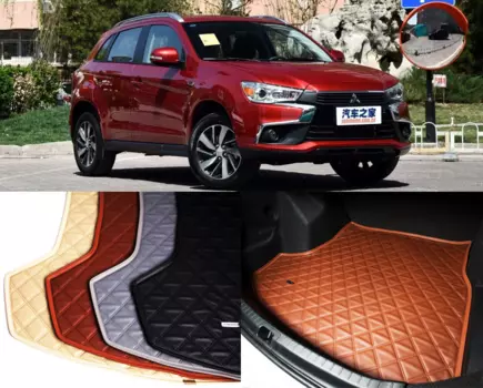 Коврик в багажник кожаный ASX 2016