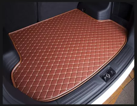 Коврик в багажник кожаный для KIA Stinger 2018 -