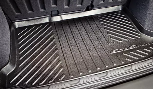 Коврик в багажник, надписью ECOSPORT