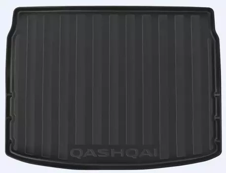 Коврик в багажник Nissan полиуретан черный KR9654E0S5 Nissan Qashqai (2G) рест. 2017-