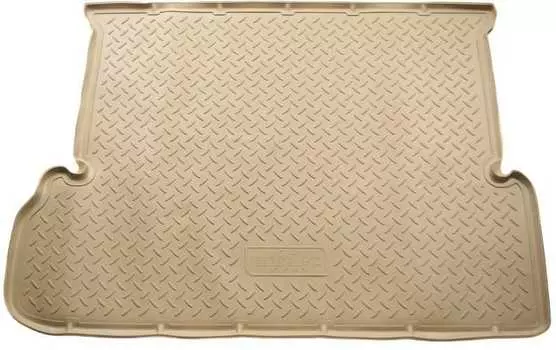 Коврик в багажник (полиуретан, бежевый, 7 мест) Норпласт NPL-P-88-53-B Toyota Land Cruiser Prado J150 2009-2017
