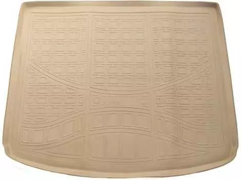 Коврик в багажник (полиуретан, бежевый) Норпласт NPA00-T46-200-B Land Rover Freelander II 2007-2015