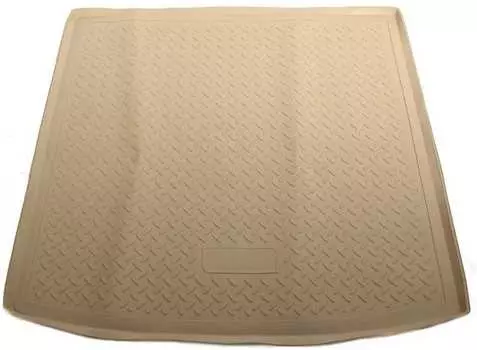 Коврик в багажник (полиуретан, бежевый) Норпласт NPL-P-05-77-B Audi Q7 2006-2014