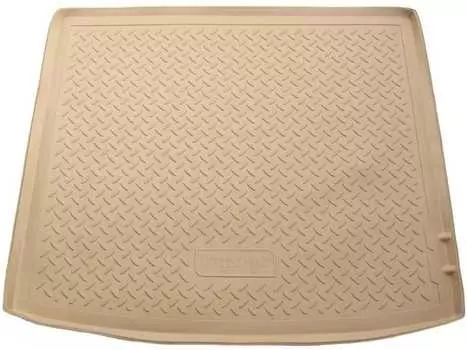 Коврик в багажник (полиуретан, бежевый) Норпласт NPL-P-07-08-B BMW X6 2008-