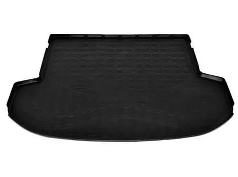 Коврик в багажник (полиуретан, черный, 5 мест) Норпласт NPA00-T31-530 Hyundai Santa Fe 2018-